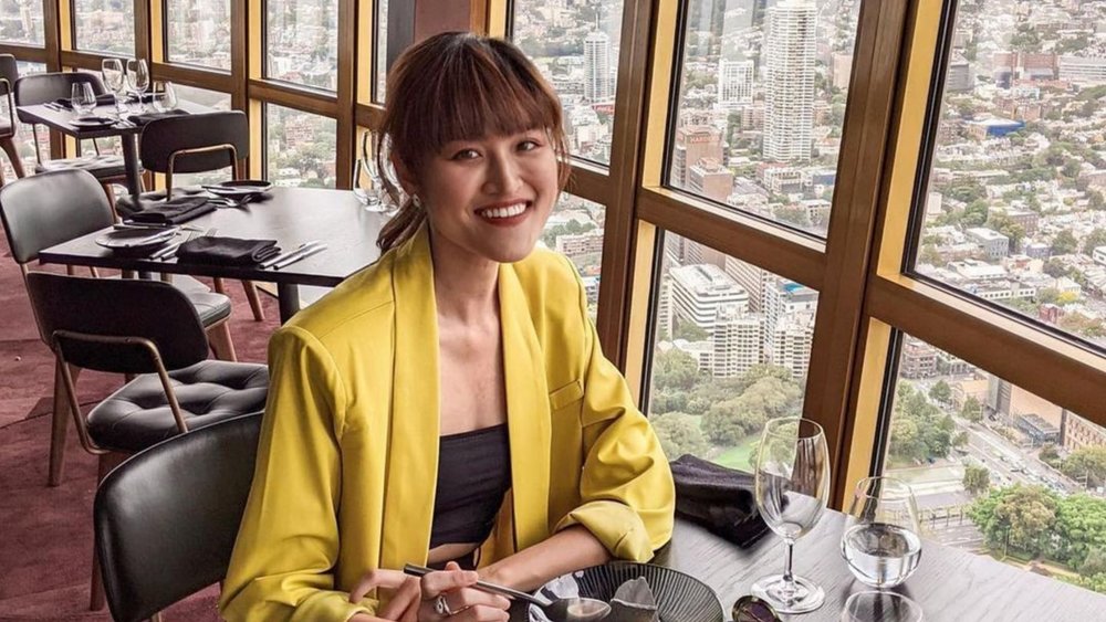 Infinity Bar and Dining is another excellent option for dining with a view in Sydney. Image credit: @infinitysydneytower on Instagram