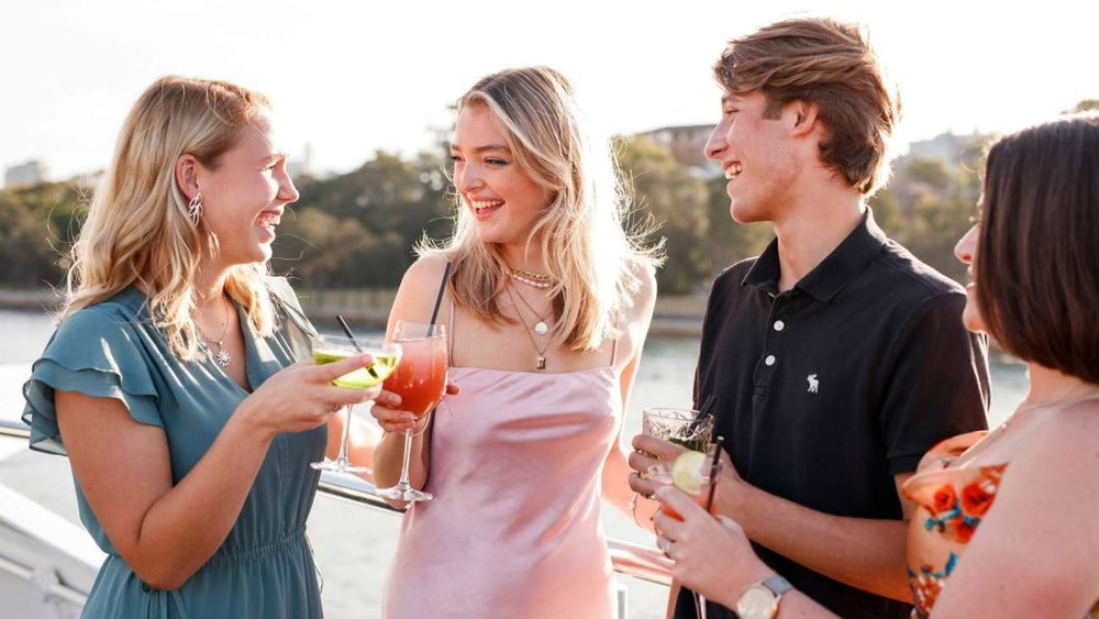 Chill on deck with your fave cocktail in hand as you sail across Sydney Harbour.Chill on deck with your fave cocktail in hand as you sail across Sydney Harbour. 
