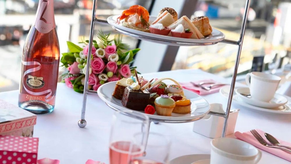 Pinkies up! Enjoy a decadent high tea along Sydney Harbour.