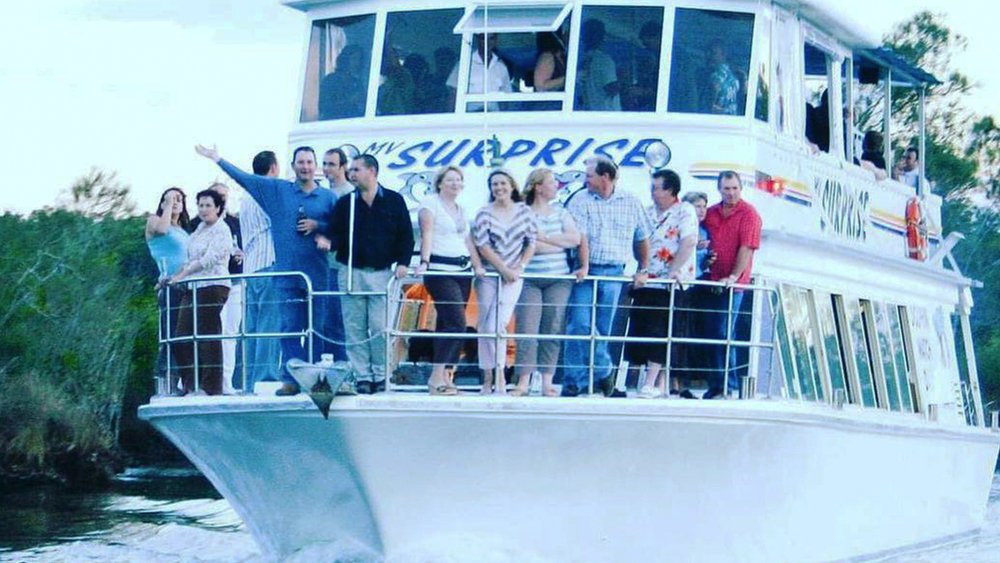 Keep your eyes peeled for dolphins on this cruise. Image credit: @moonshadowtqc on Instagram