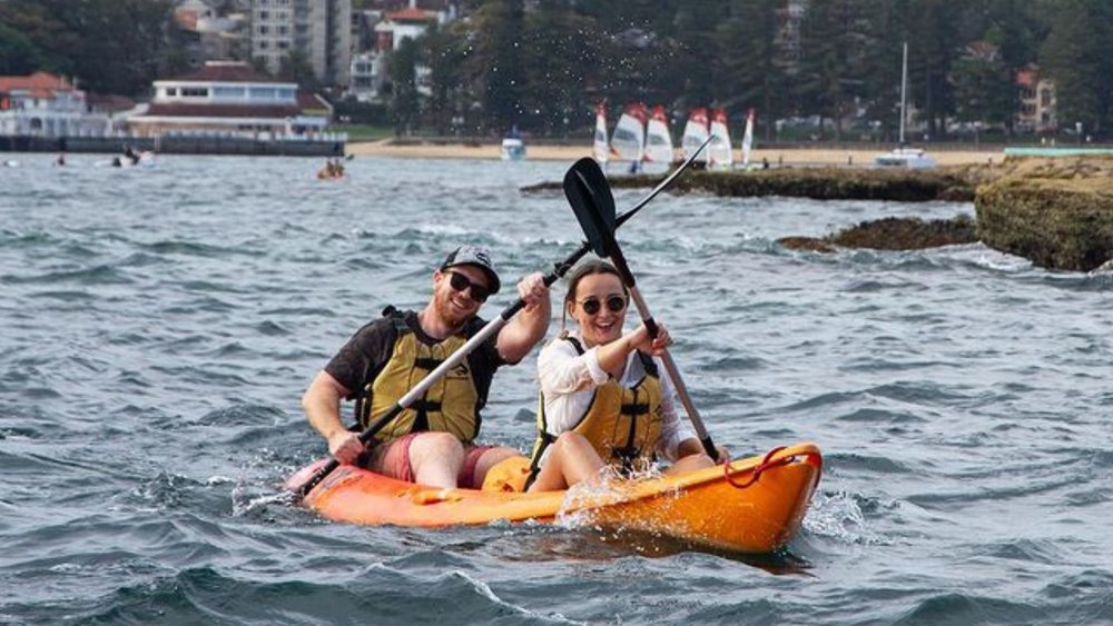 Kayaking is a great way to tour the unexplored parts of Manly - Image credits @manlykayakcentre on Instagram