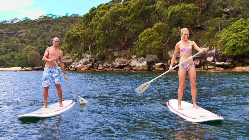 You’ll be paddleboarding like a pro in no time. Image credits @manlykayakcentre on Instagram