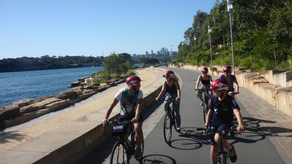 This tour is the perfect mesh of sunset, sea, and cycling! Image credits @manlykayakcentre on Instagram