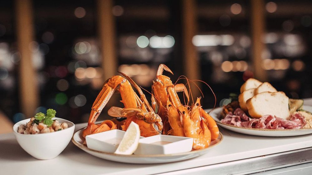 Is it really a buffet without a nice plate of fresh seafood? Credit: @skyfeastsydneytower