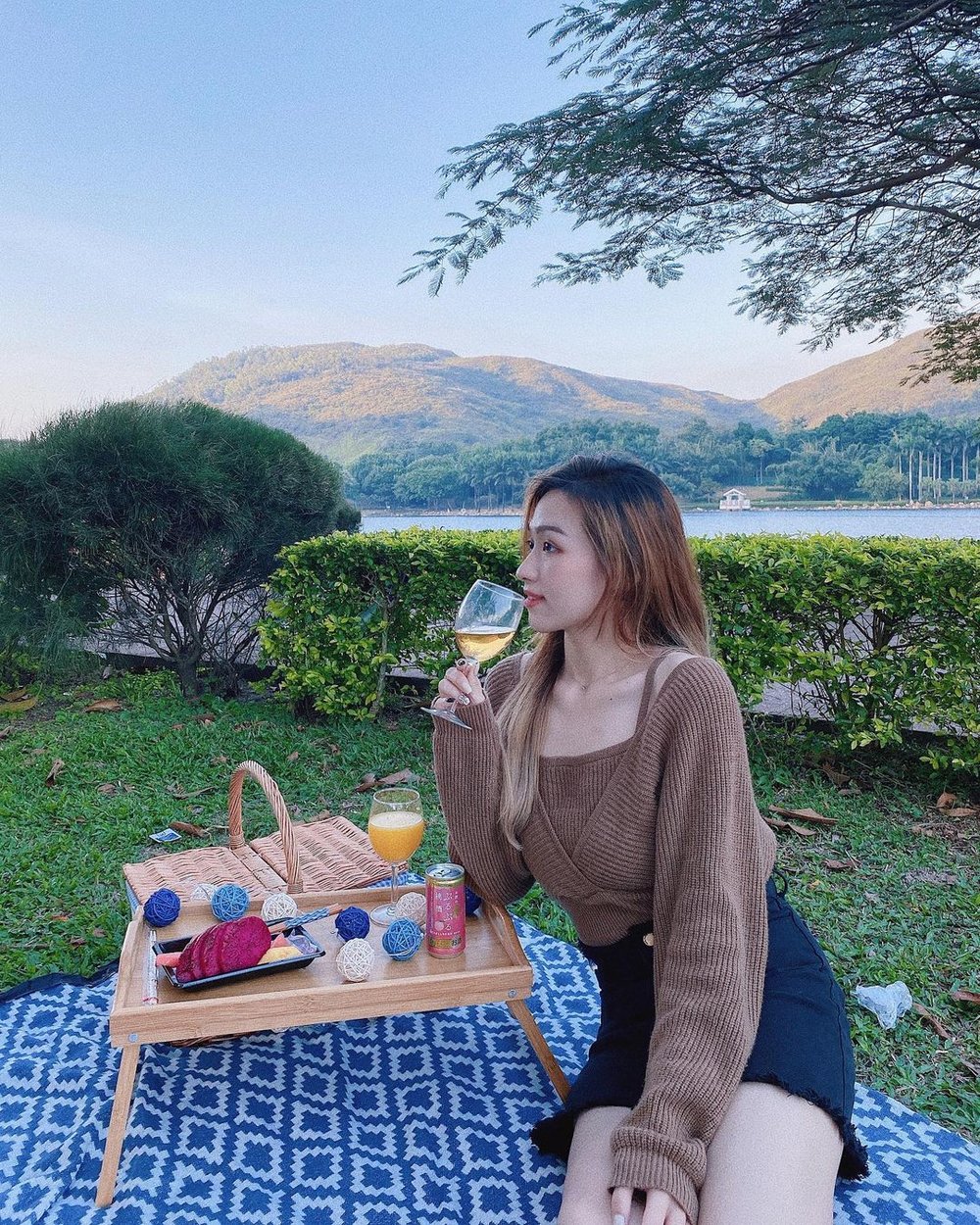 無論打卡還是野餐,迪欣湖是個不錯的選擇!(Instagram @tsztung0722)