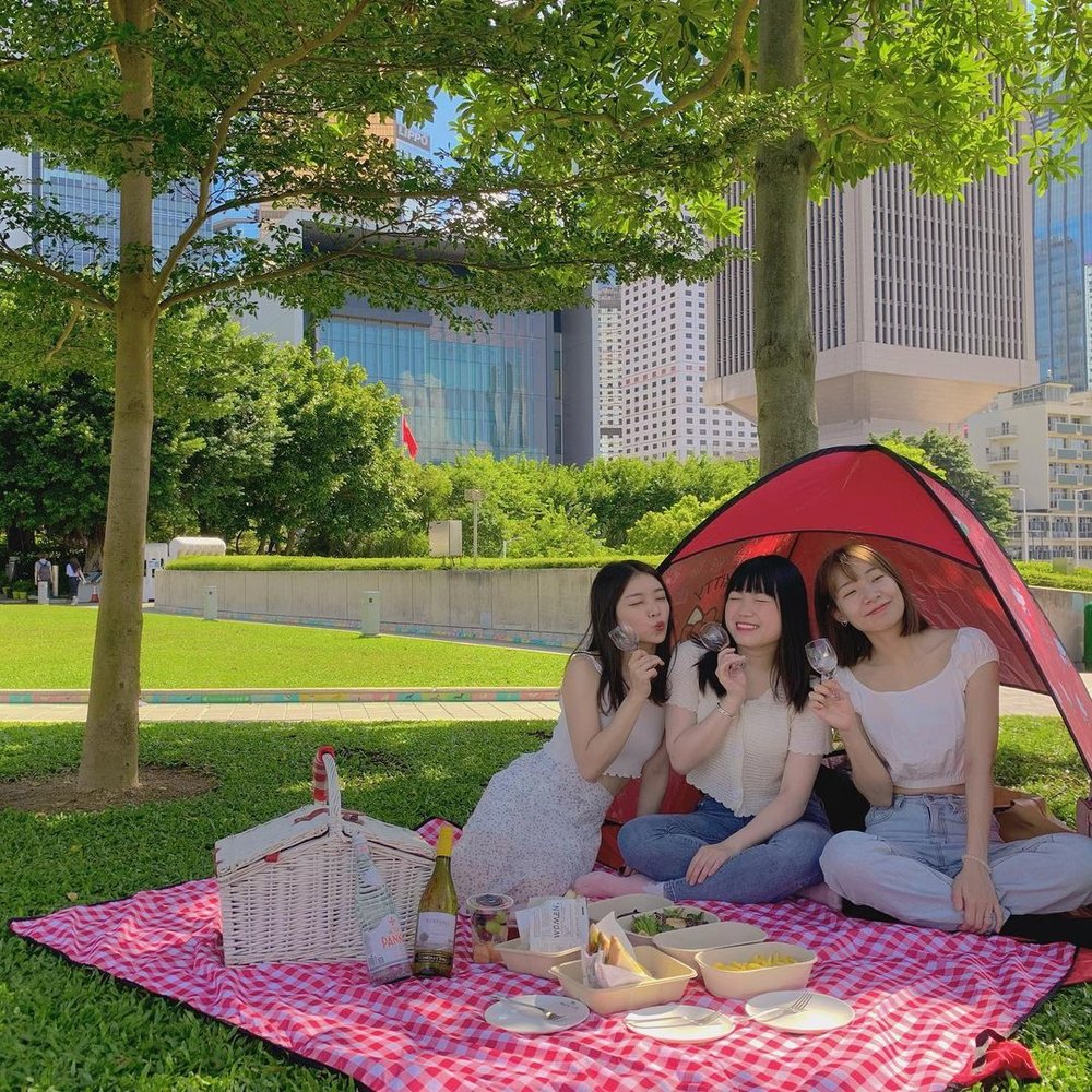 市區野餐的好去處!(Instagram @tungtunglam)