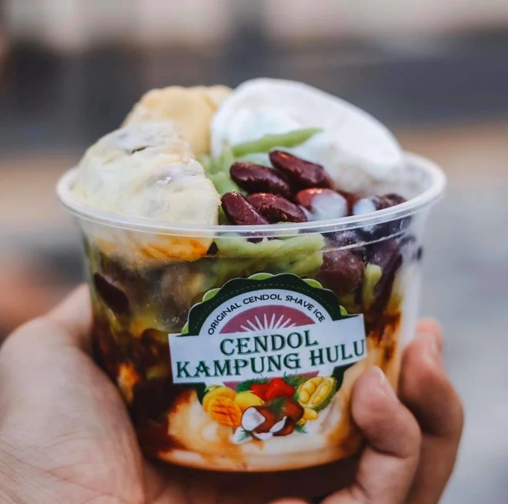 cendol kampung hulu melaka