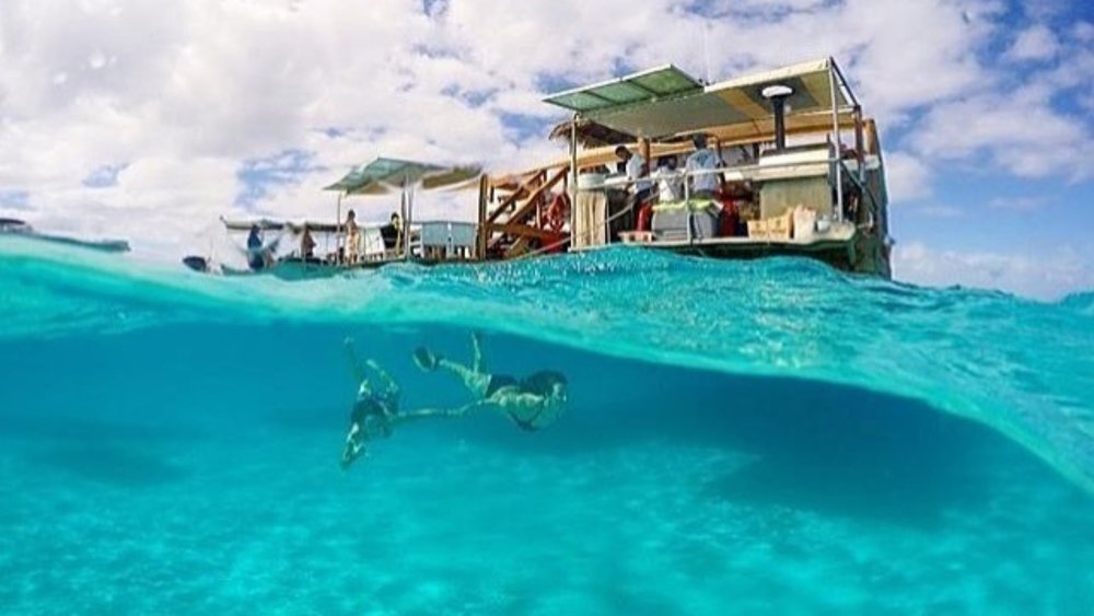  Transform into a mermaid with a quick dip and feel the musical magic back on the deck. Image credits: @wildrange26 on Instagram