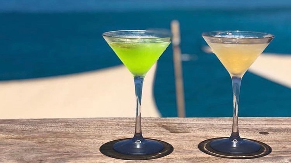 Fun in the sun and tropical drinks, what more do you need? Image credits: @baileylennard on Instagram