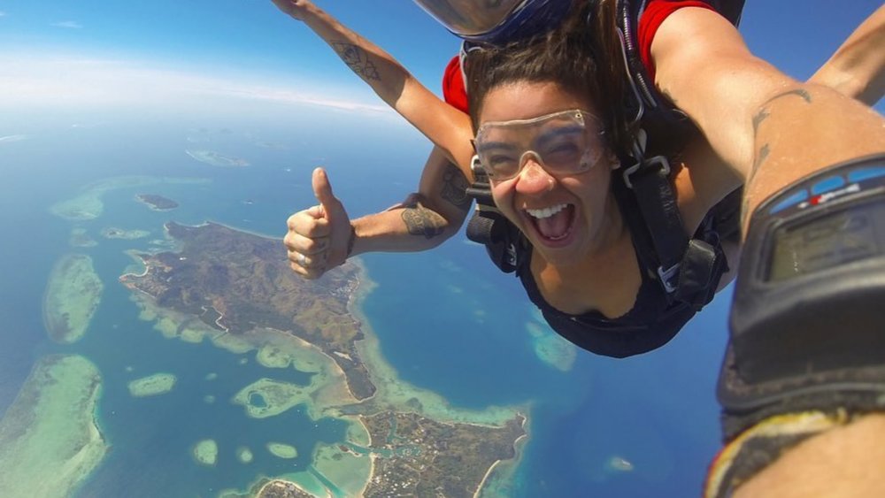 Fiji islands are beautiful from the skies too. Image credits - @imwanderlex on Instagram