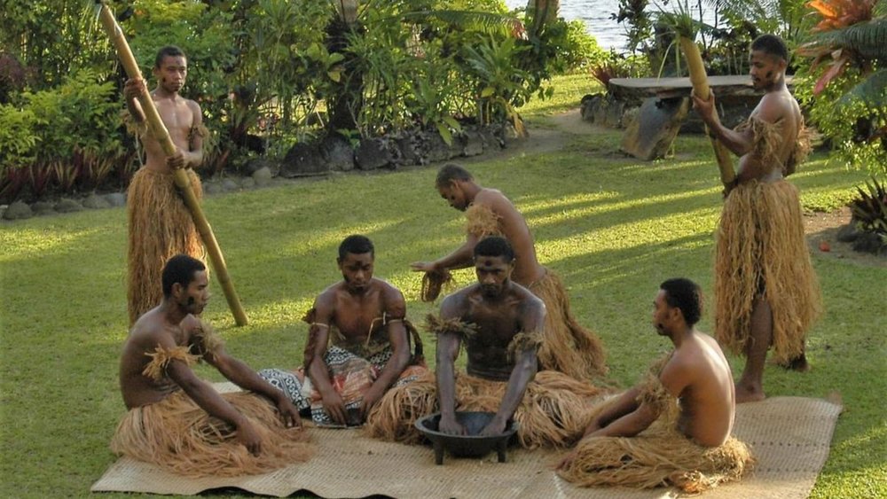 Traditional Kava Ceremony. Image credits - @redkarawana on Instagram