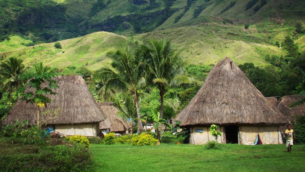 The Perfect Scenery of Naval Village Huts. Image credits - @magdapiorko on Instagram