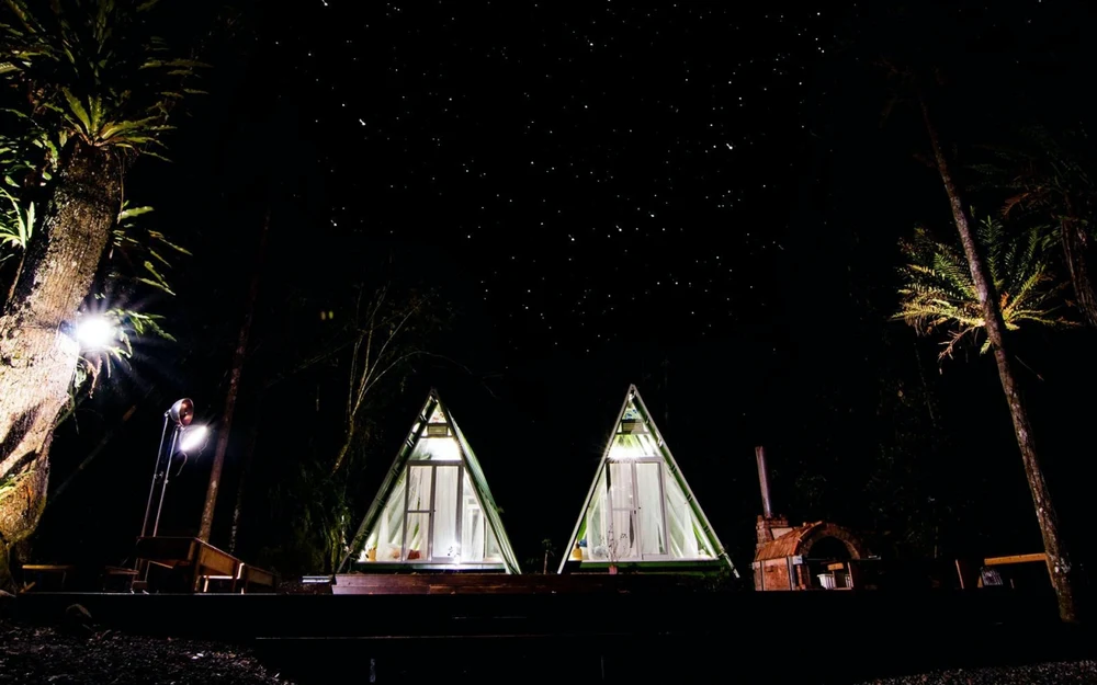 豪華露營：親子露營：Hamoana 星空帳篷露營地