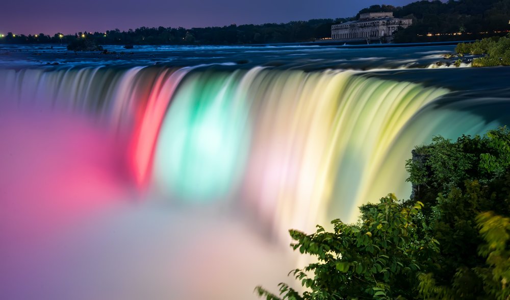 Northern Lights too far? Try Niagara Falls during winter! - Credits: James Wheeler on Pexels