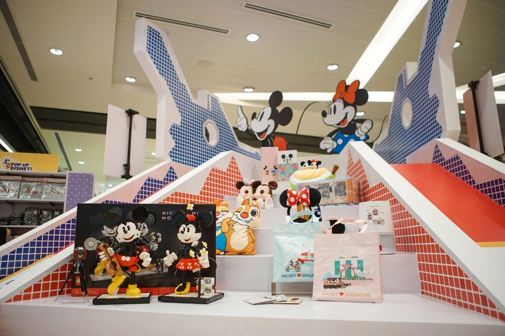 pop up disney singapore merchandise