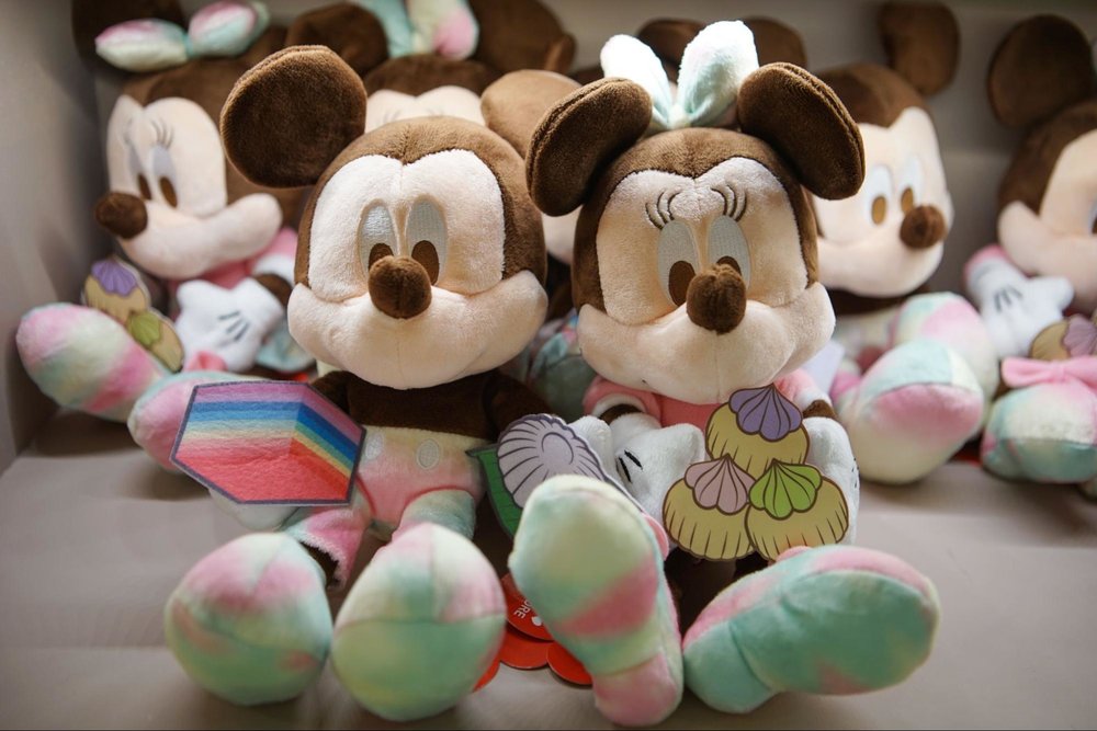pop up disney singapore rainbow minnie and mickey