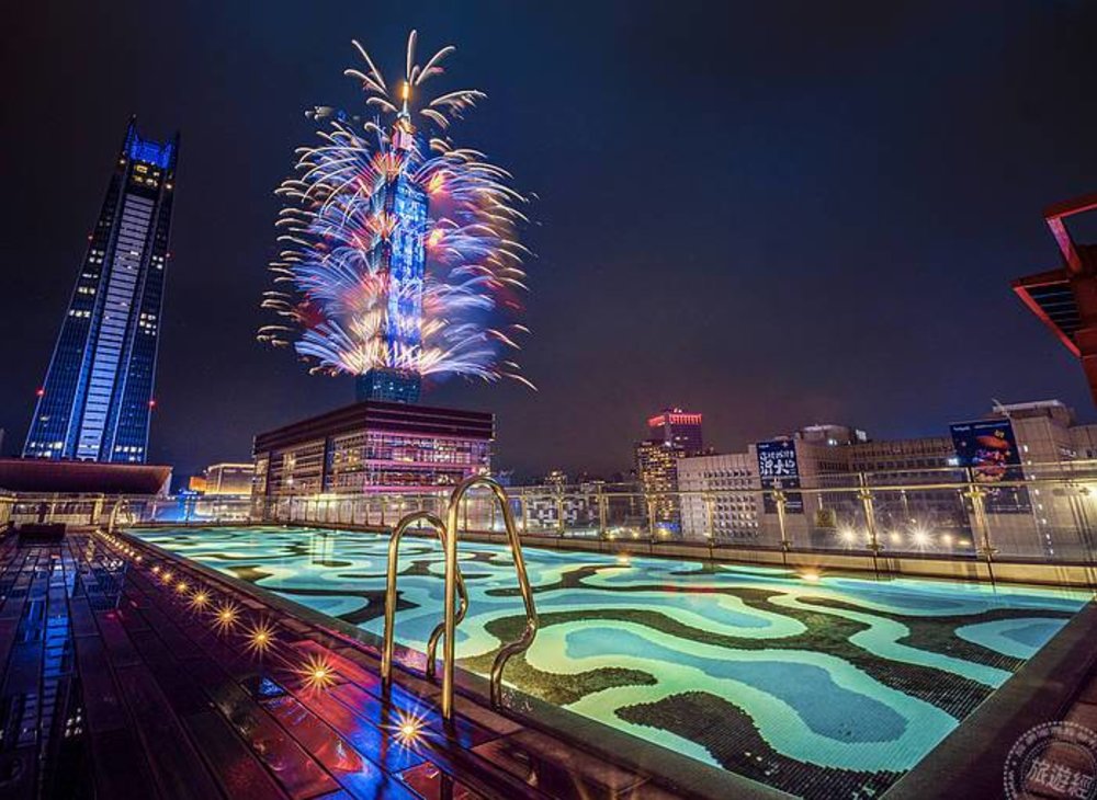 台北跨年派對:寒舍艾麗