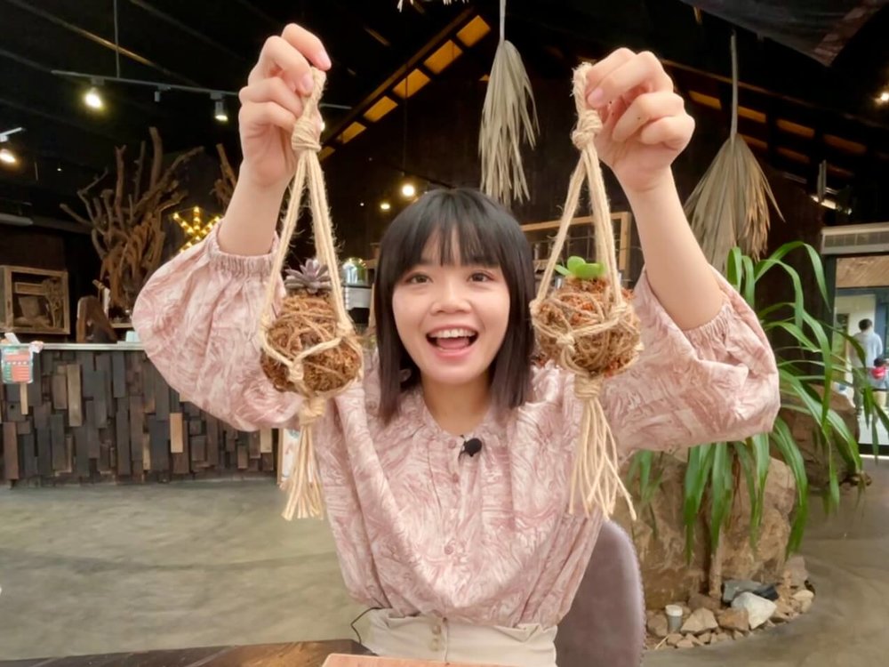 自然圈農場手作苔球