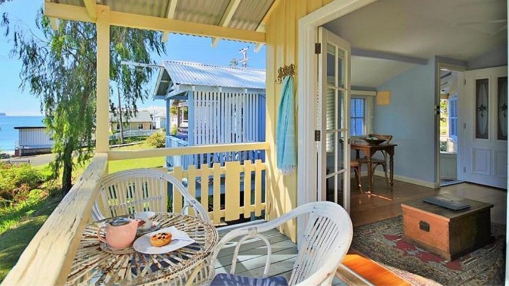 Get a little rustic and enjoy the sand and the sea views! Image credits: @hyamsbeachseasidecottages on Instagram