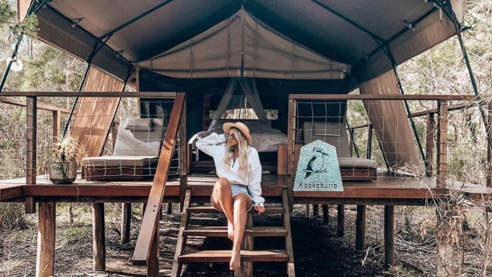 Splurge on a deluxe glamping weekend at Paperbark Camp. Image credits: @zoranaandacic from @paperbark_camp on Instagram