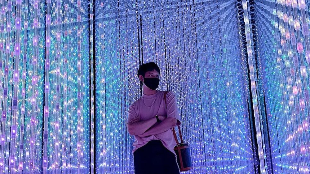 Strike a pose at the Future World exhibition Credit: @heymickey87