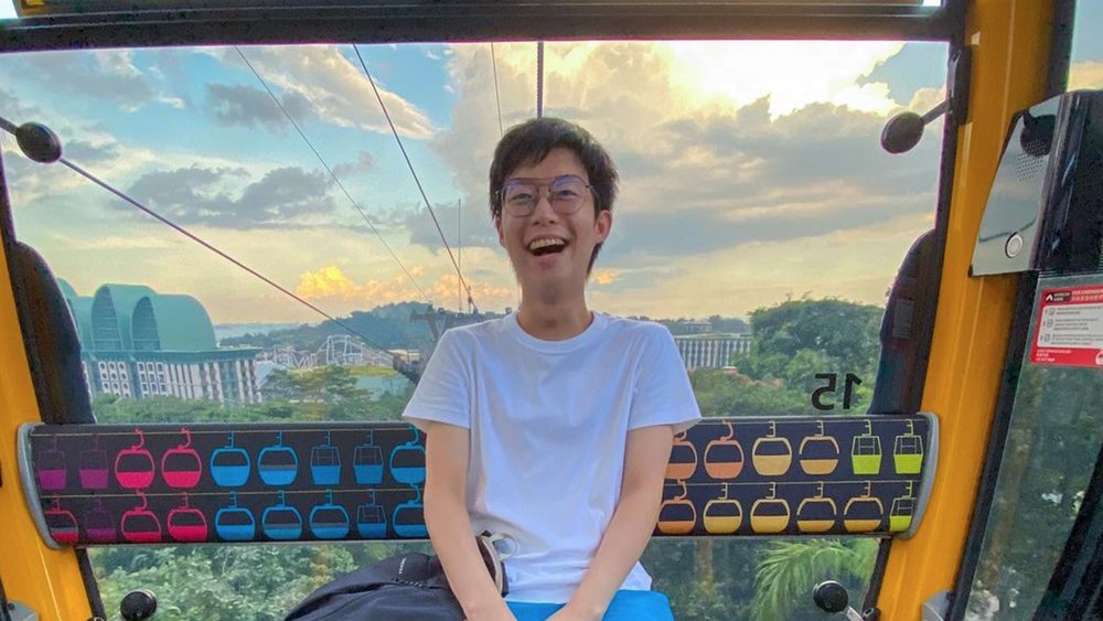 Capture a bird’s eye view of Sentosa Island and beyond Credit: @aiyohmj