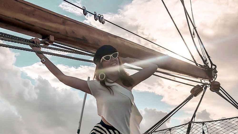 Chill and take in the seaside views on this luxurious cruise Credit: @royalalbatross