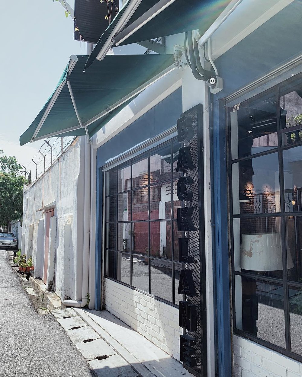 Backlane Coffee best cafe in Melaka