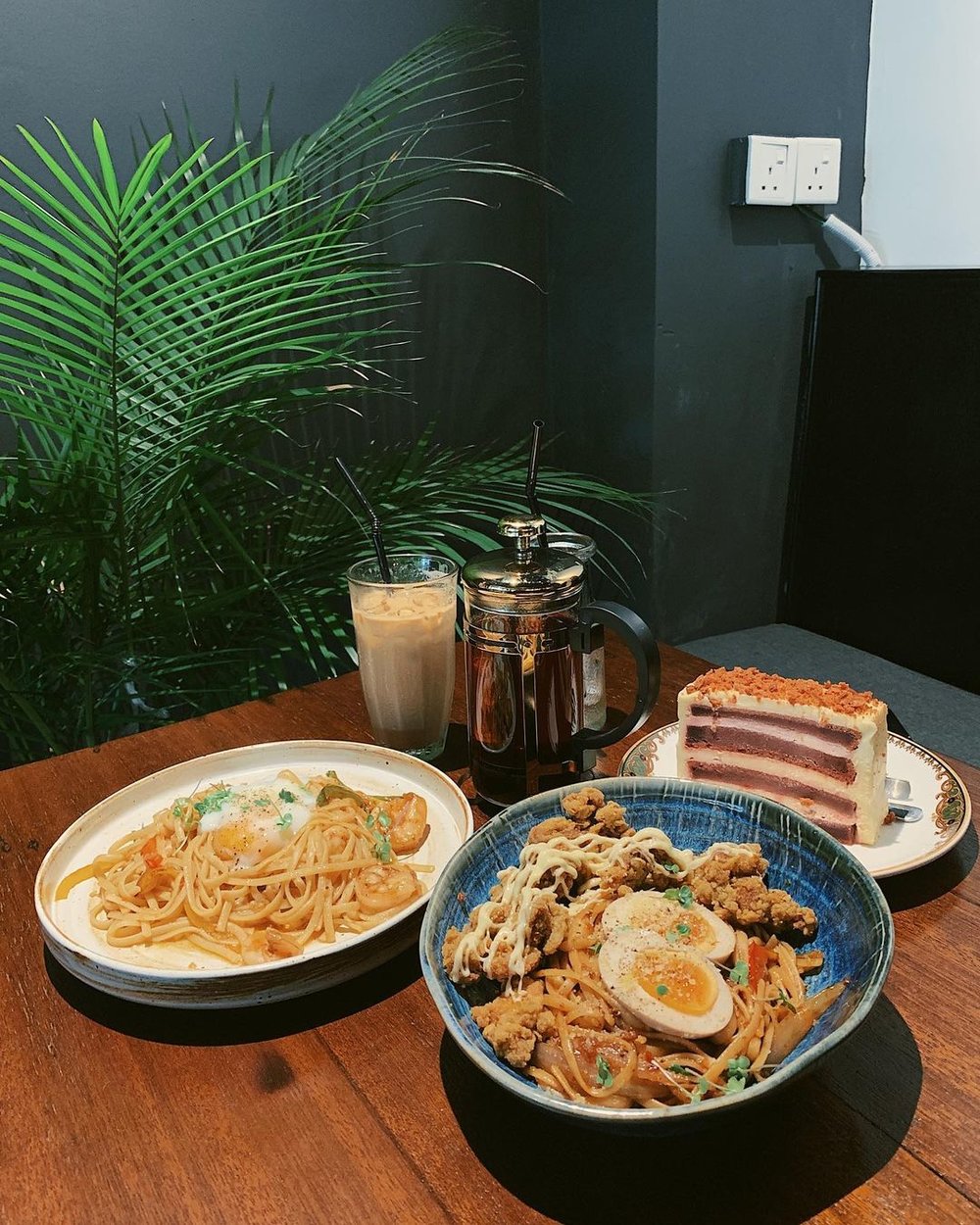 Backlane Coffee best place to eat in Melaka