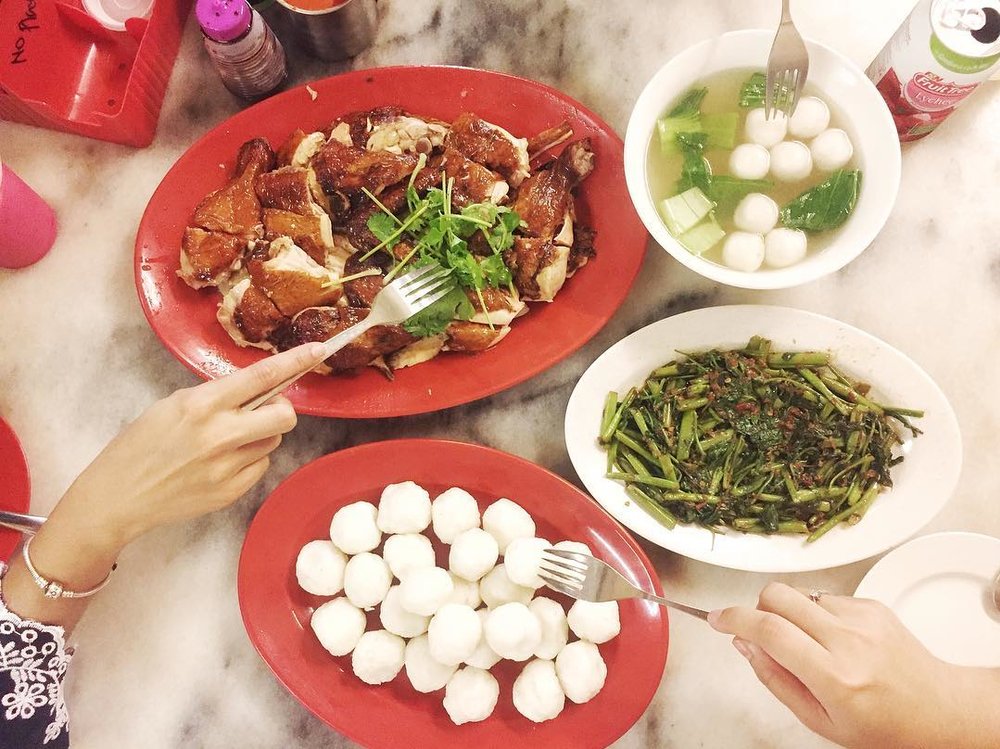 Ee Ji Ban Chicken Rice Ball best place to eat in Melaka