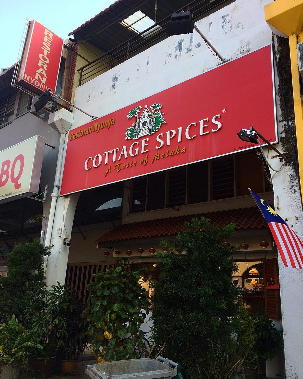 Cottage Spices Nyonya Restaurant best restaurant in Melaka