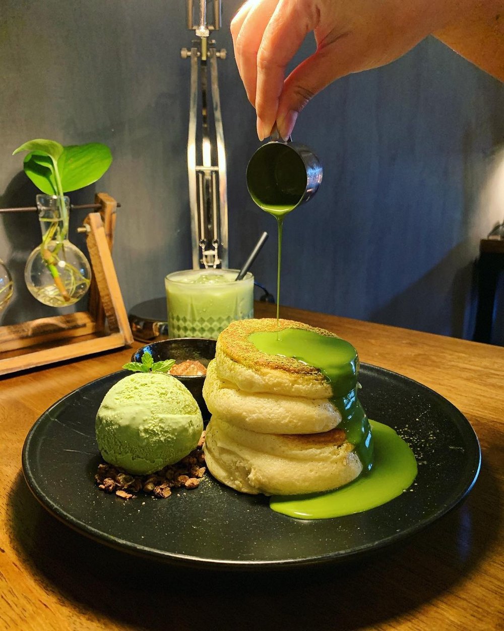 The Old Mark Cafe best souffle pancake in Melaka