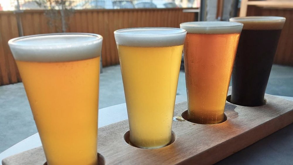 Discover the brewery’s various products. Credit: @foghorn_brewery