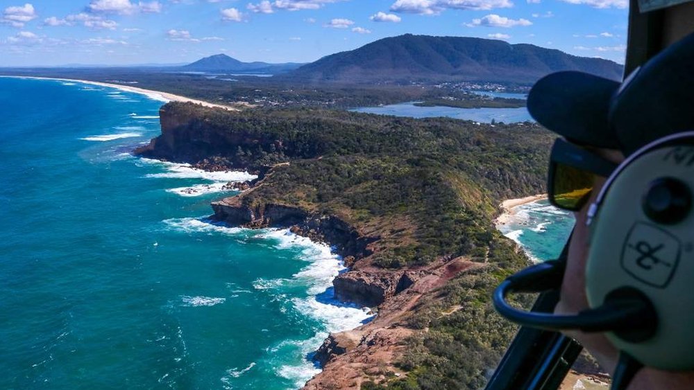 Savour the view of Port Macquarie from the skies
