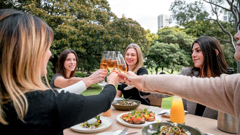 Enjoy the fresh air, good food and maybe even some booze during brunch at Terrace on the Domain!