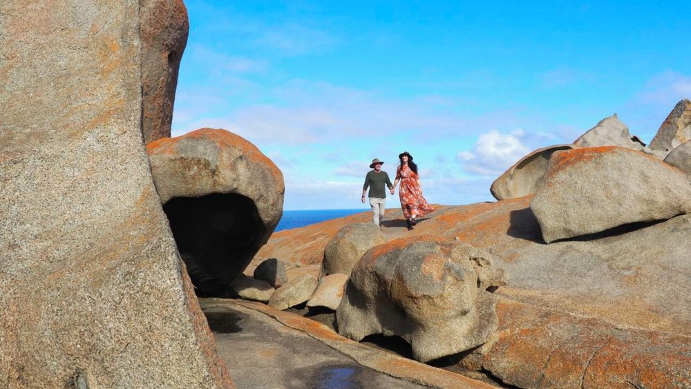 Explore the intriguing rock formations of Kangaroo Island!