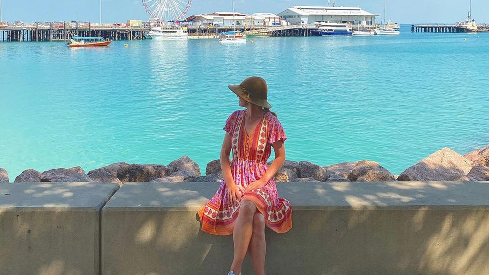 Take in the sights from the Waterfront Precinct. Credit: @theaveragecampers