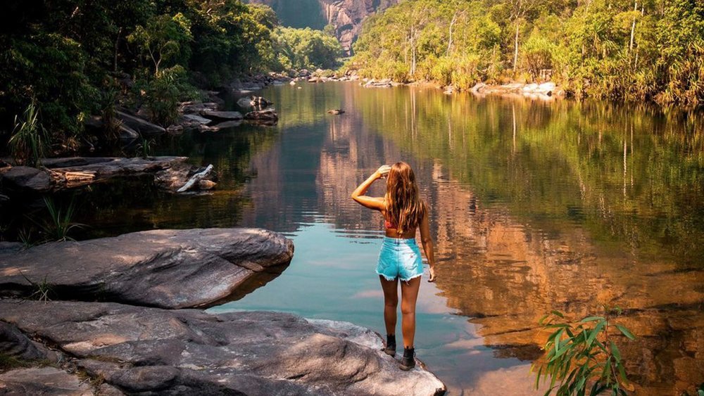 Feel one with nature at Kakadu National Park Credit: @sara_tai_