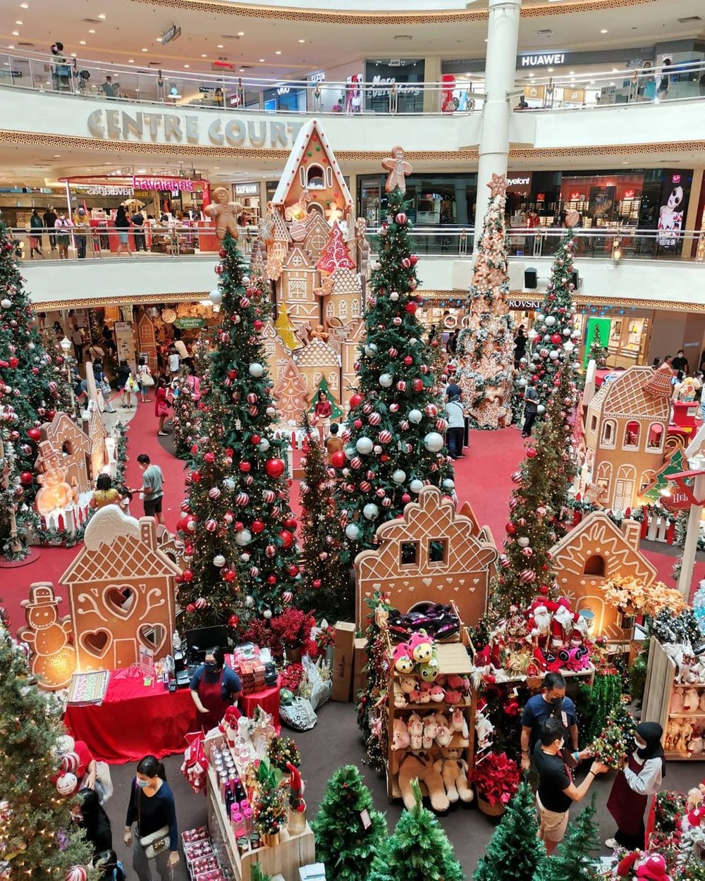 christmas deco midvalley megamall mall