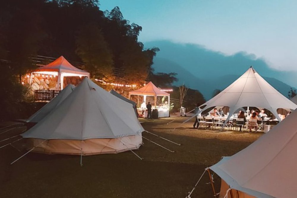 南投露營:山思雲想