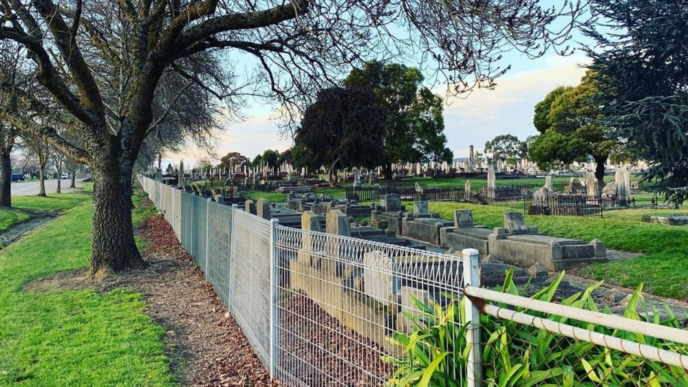 Be brave when you tour around the Ballarat Cemetery at night! Image credits: @melissa0400 on Instagram
