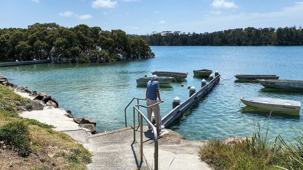 Get a glimpse of the Minnamurra River along the Kiama Coast Walk. Image credit: @chippertrippers on Instagram