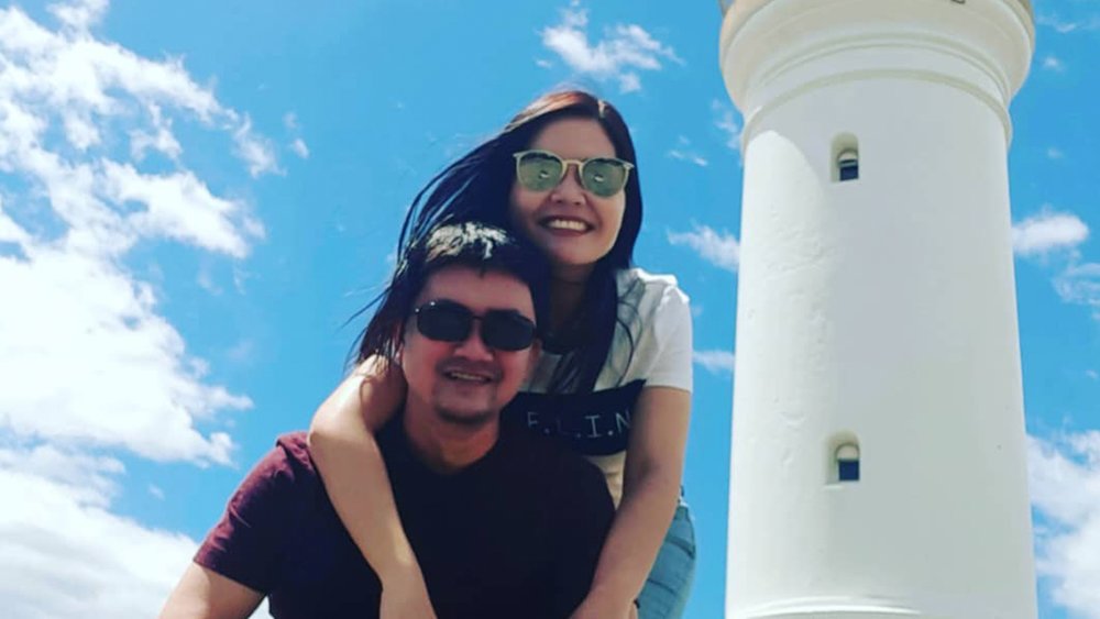 Take stunning photos by the Kiama Lighthouse with your partner. Image credit: @tin_delarosa on Instagram