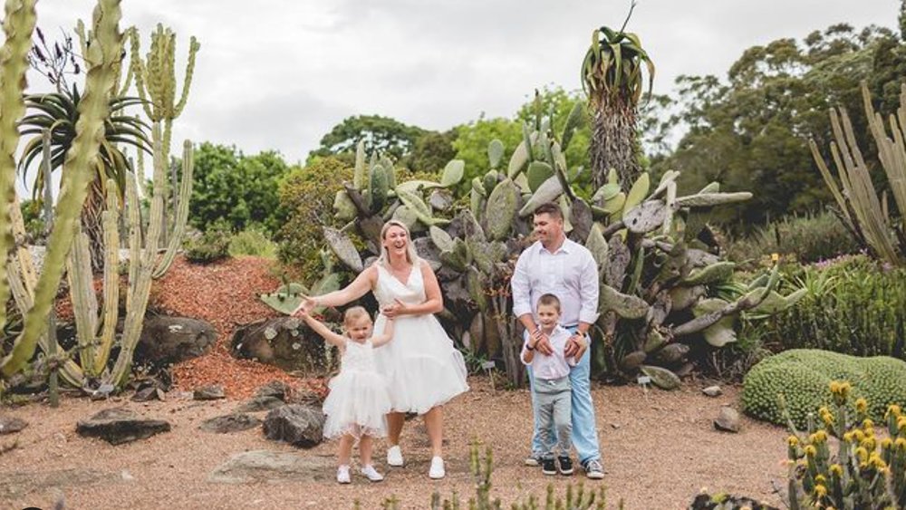 Take a stroll with the entire fam and explore the lush nature found in each collection. Image credit: @powderpuffphotography on Instagram