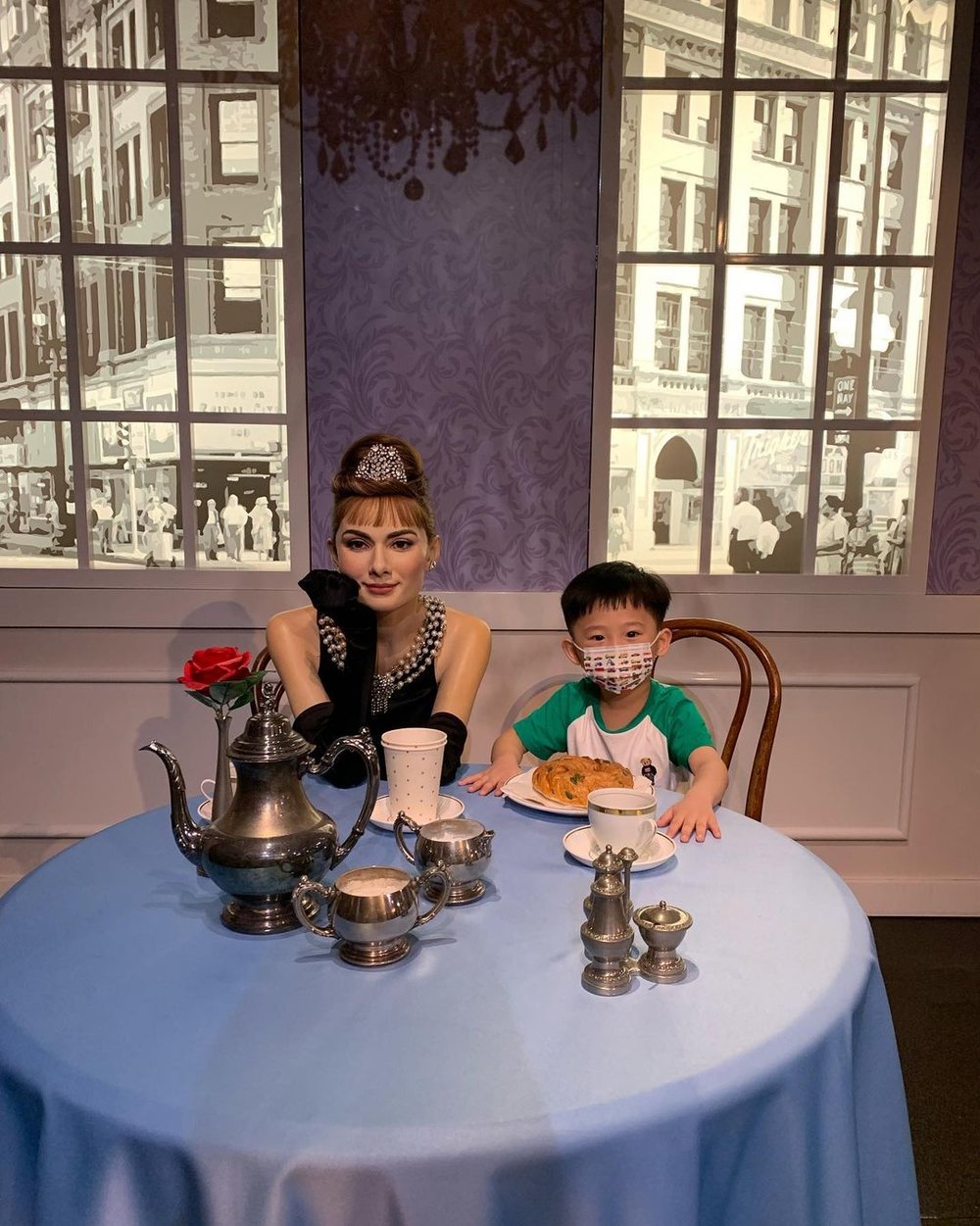 蠟像館的名人跨越多個年代,可帶小朋友認識經典風雲人物或明星。(Instagram @ hudsongorrr)