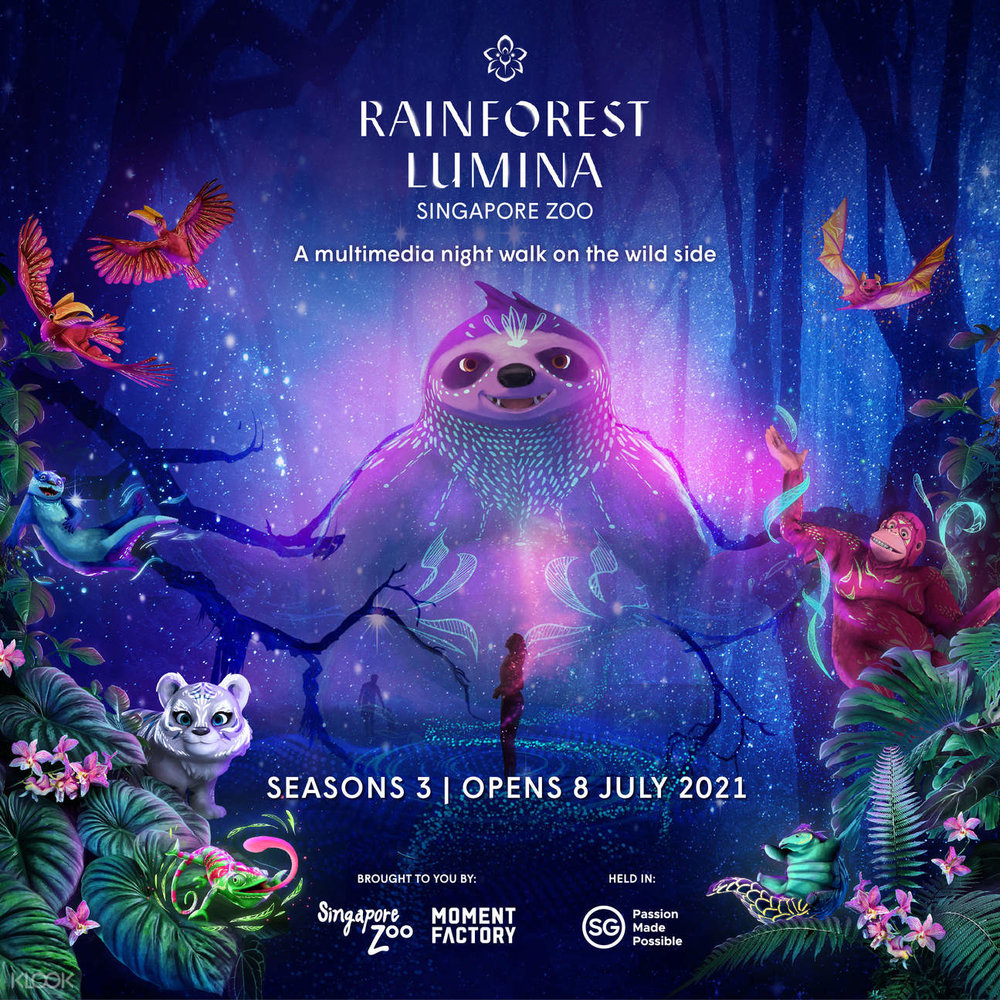 rainforest lumina singapore zoo