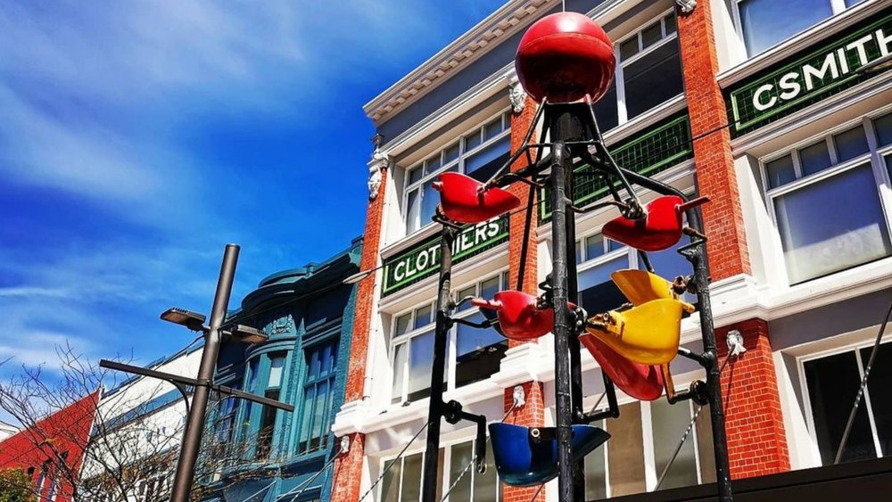 Getting splashed by the Bucket Fountain is an essential Welly experience! Image credits: @andiehome on Instagram