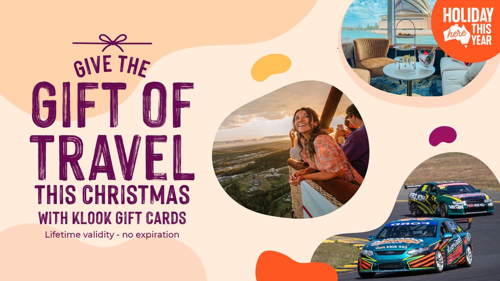Give the Gift of Travel this Christmas with a Klook eGift Card!
