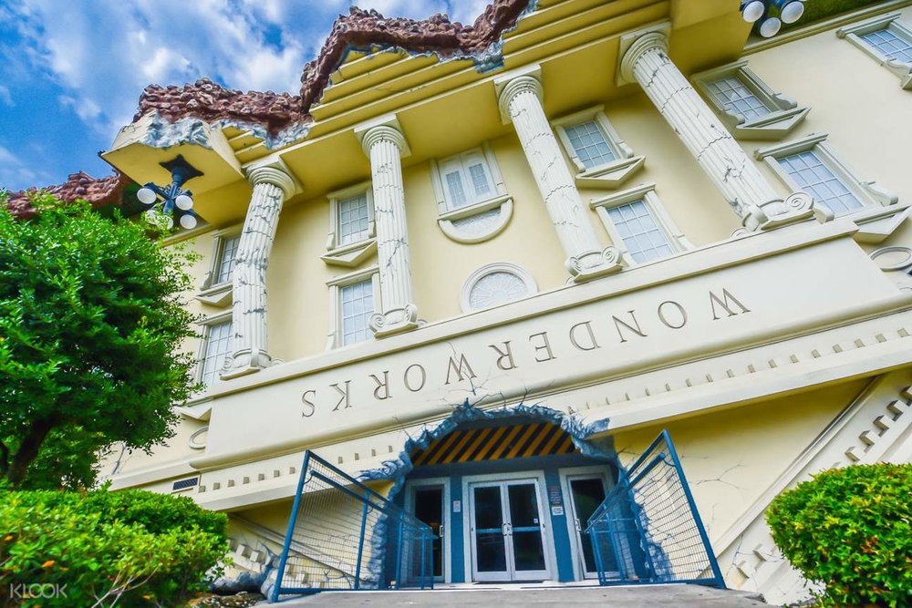 Your world will turn upside down thanks to the mindblowing exhibits at Wonderworks.