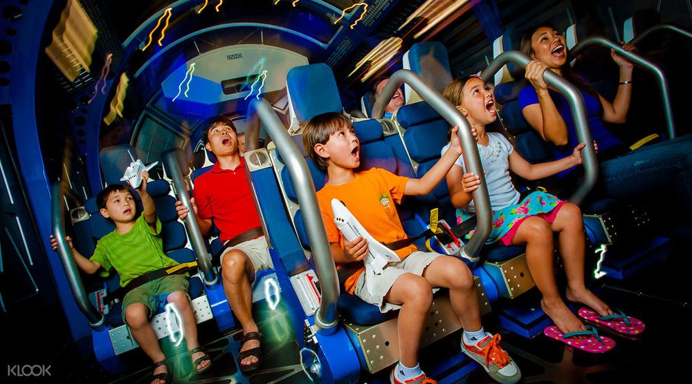 Strap in and have the ride of your life on this simulation launch experience!